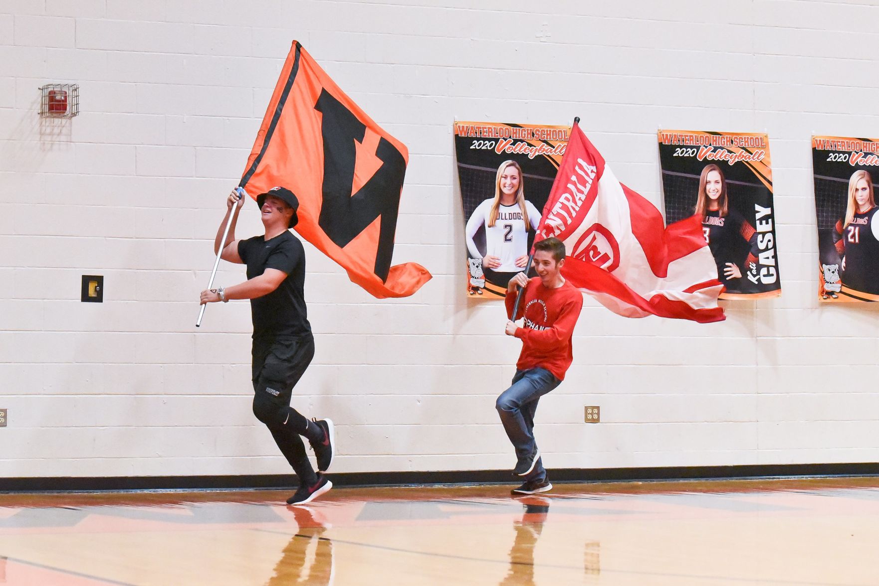 11/06/19 - Girls Volleyball - Illinois Sectional Final -Centralia vs Waterloo